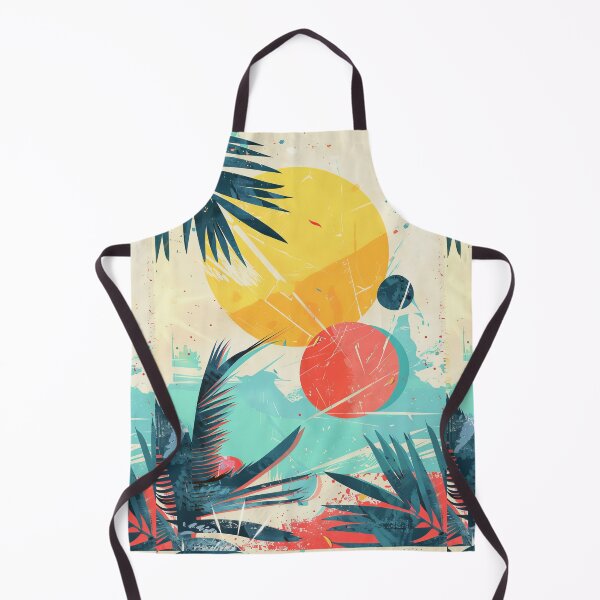 Item preview, 80s Style Poster. Palm Trees, Sun, Water designed and sold by Piotrek0001.