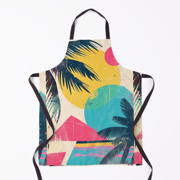 Item preview, 80s Style Poster. Palm Trees, Sun, Water designed and sold by Piotrek0001.