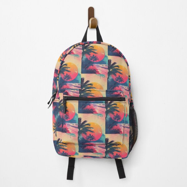 Item preview, 80s Style Poster. Palm Trees, Sun, Water designed and sold by Piotrek0001.
