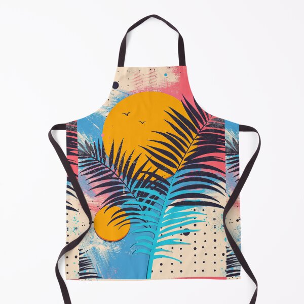 Item preview, Copy of 80s Style Poster. Palm Trees, Sun, Water designed and sold by Piotrek0001.