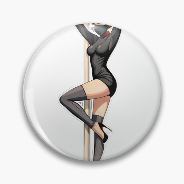 Item preview, pole dance digital girl,isolated art logo designed and sold by Creative88Art.
