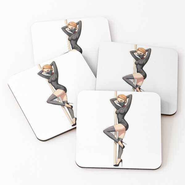 Item preview, pole dance digital girl,isolated art logo designed and sold by Creative88Art.