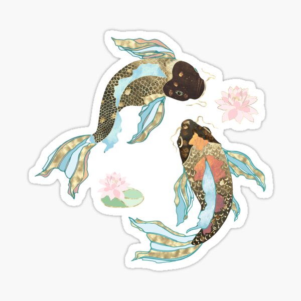 Item preview, Metallic Koi III - Custom designed and sold by spacefrogdesign.