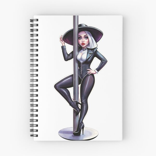 Item preview, Great pole dance woman isolated digital style  designed and sold by Creative88Art.
