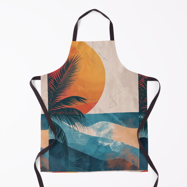 Item preview, 80s Style Poster. Palm Trees, Sun, Water designed and sold by Piotrek0001.