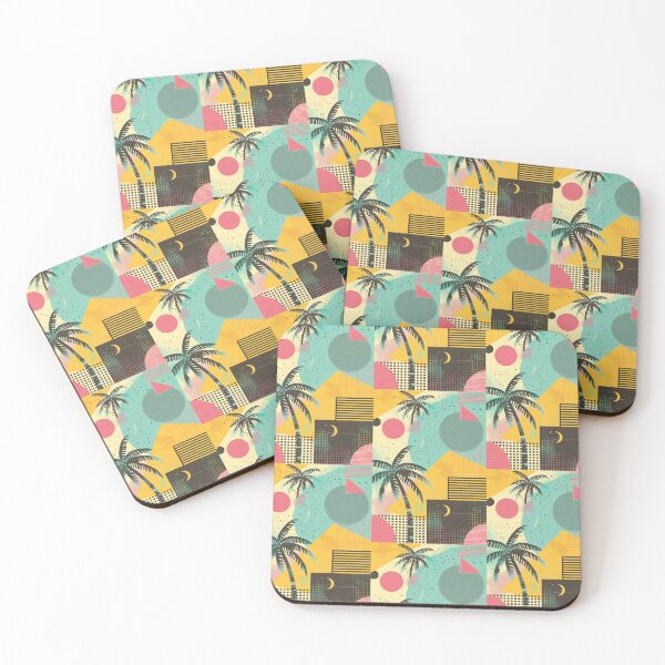 Item preview, 80s Style Poster. Palm Trees, Sun, Water designed and sold by Piotrek0001.