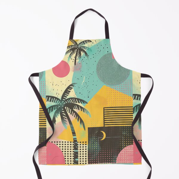 Item preview, 80s Style Poster. Palm Trees, Sun, Water designed and sold by Piotrek0001.