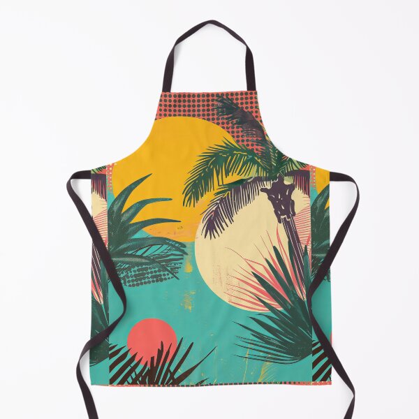 Item preview, 80s Style Poster. Palm Trees, Sun, Water designed and sold by Piotrek0001.