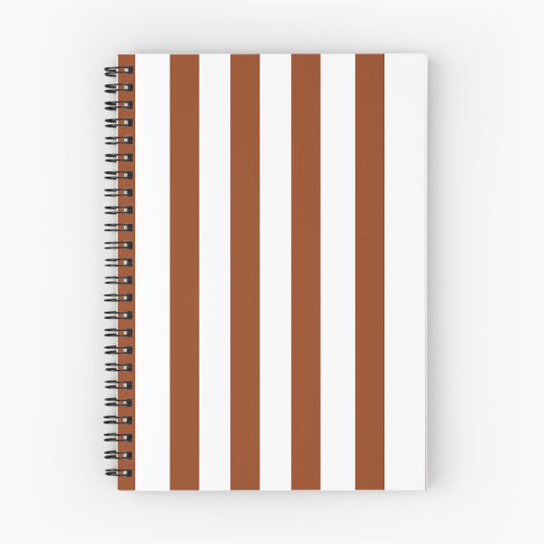 Item preview, vertical wide and thick stripe fashion brown and white color designed and sold by Carlos Gudino.