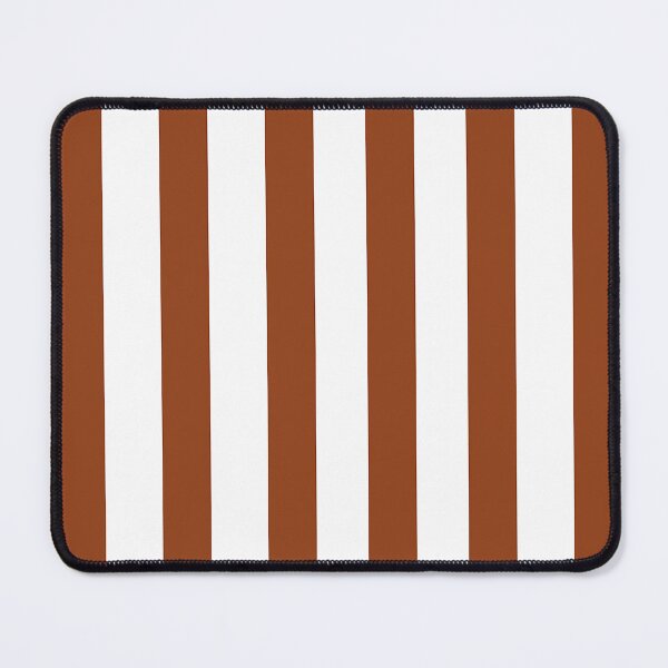 Item preview, vertical wide and thick stripe fashion brown and white color designed and sold by Carlos Gudino.