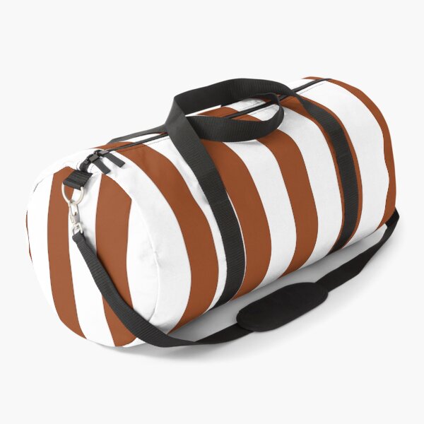 Item preview, vertical wide and thick stripe fashion brown and white color designed and sold by Carlos Gudino.