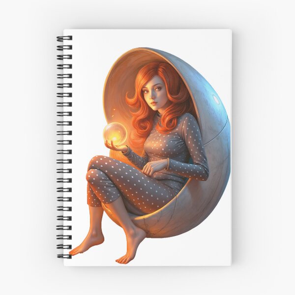 Item preview, digital portrait woman in the designer chair designed and sold by Creative88Art.