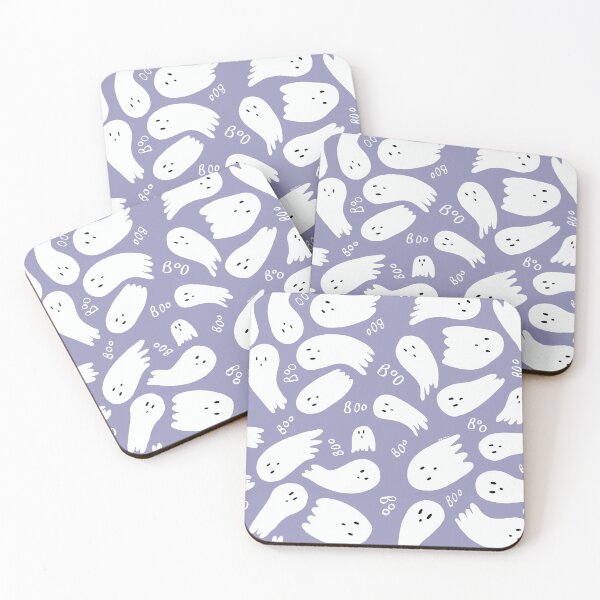 Item preview, Cute Boo Ghost (Lavender) designed and sold by booksoncanvas.