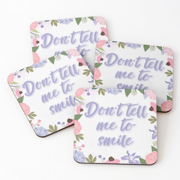 Item preview, Don't Tell Me to Smile Floral designed and sold by Marguerite Artistry.