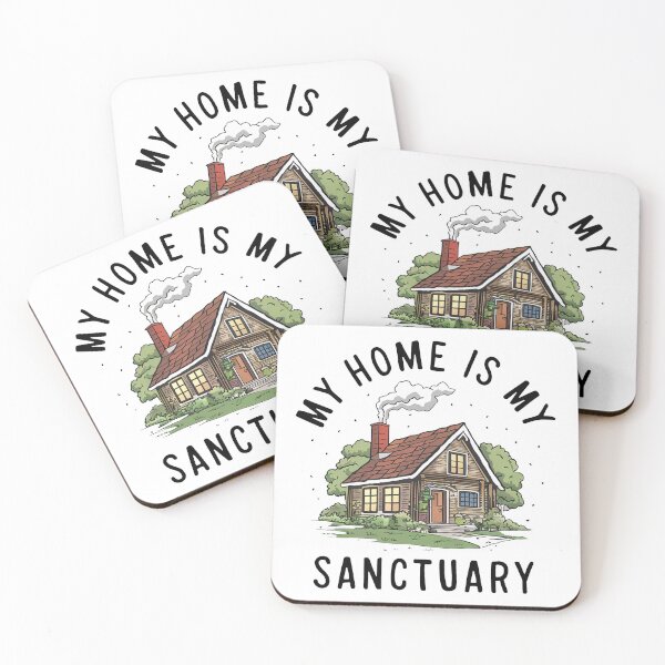 Item preview, My Home Is My Sanctuary. designed and sold by MrERNST.