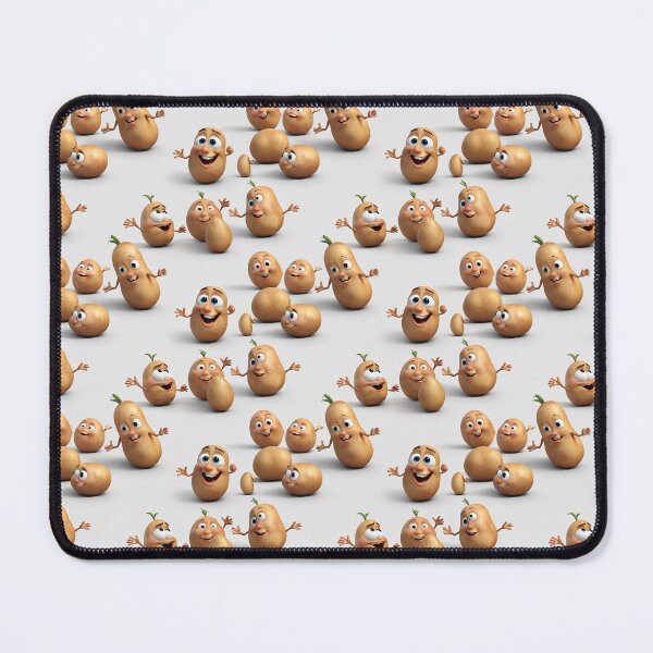 Item preview, Funny Laughing Potatoes Pattern designed and sold by AleksKos.