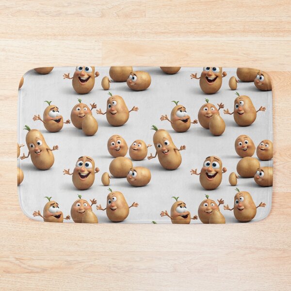 Item preview, Funny Laughing Potatoes Pattern designed and sold by AleksKos.