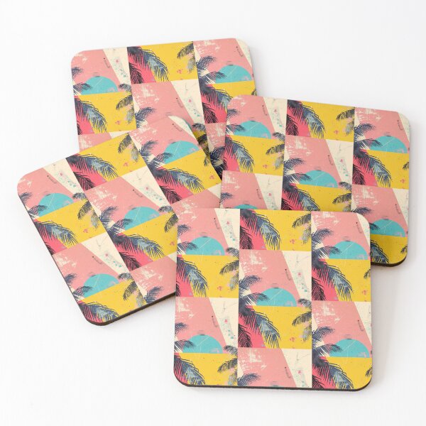 Item preview, 80s Style Poster. Palm Trees, Sun, Water designed and sold by Piotrek0001.