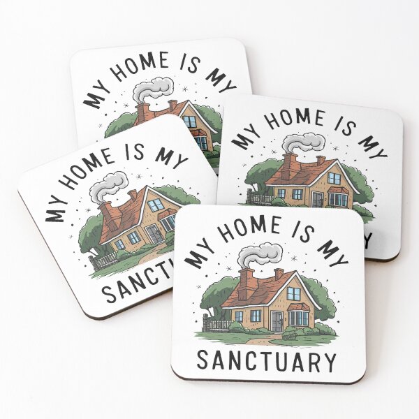 Item preview, My Home Is My Sanctuary. designed and sold by MrERNST.