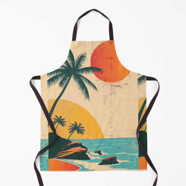Item preview, 80s Style Poster. Palm Trees, Sun, Water designed and sold by Piotrek0001.