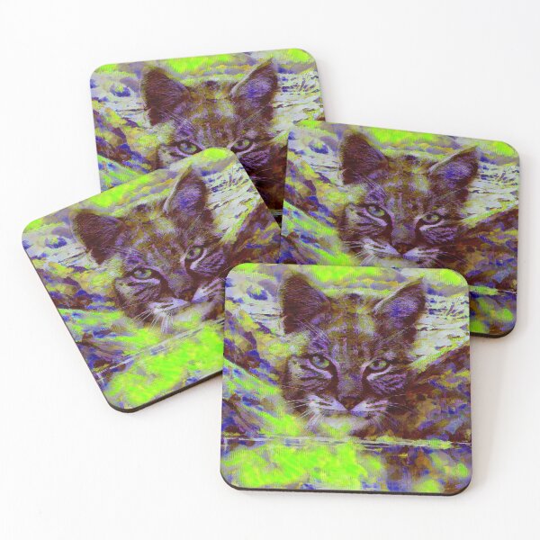 Item preview, WILD CAT IN MOUNTAINS designed and sold by Most1234.