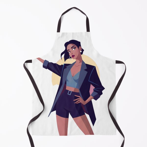 Item preview, vector style woman design,blue isolated art designed and sold by Creative88Art.