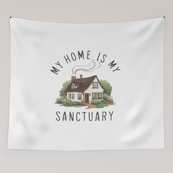 Item preview, My Home Is My Sanctuary. designed and sold by MrERNST.