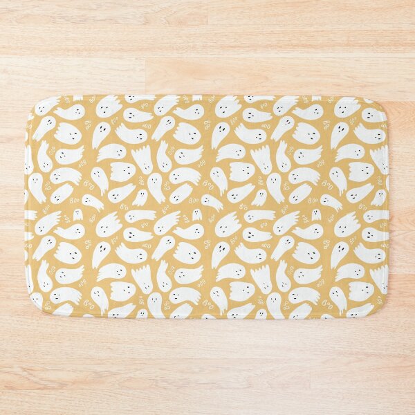 Item preview, Cute Boo Ghost (Yellow) designed and sold by booksoncanvas.