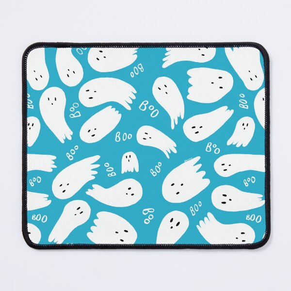 Item preview, Cute Boo Ghost (Blue) designed and sold by booksoncanvas.
