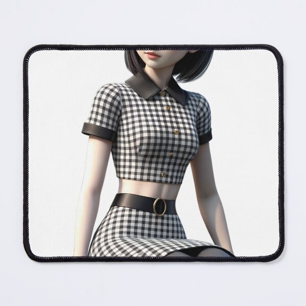 Item preview, asian 3d isolated girl,sitting scool pose designed and sold by Creative88Art.