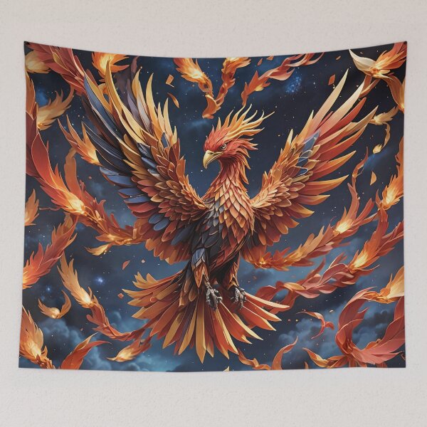 Item preview, Origami Flame Bird  designed and sold by RelinCreates.