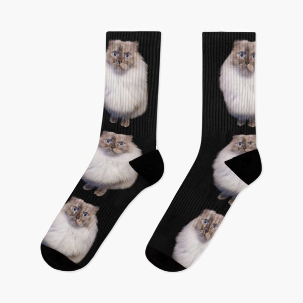 Item preview, Fluffy Cat Surprise designed and sold by NicoDesignArt.