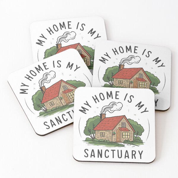 Item preview, My Home Is My Sanctuary. designed and sold by MrERNST.