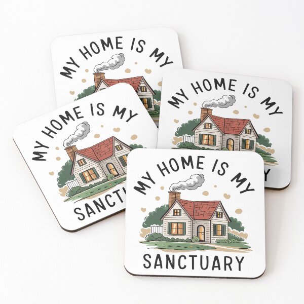 Item preview, My Home Is My Sanctuary. designed and sold by MrERNST.