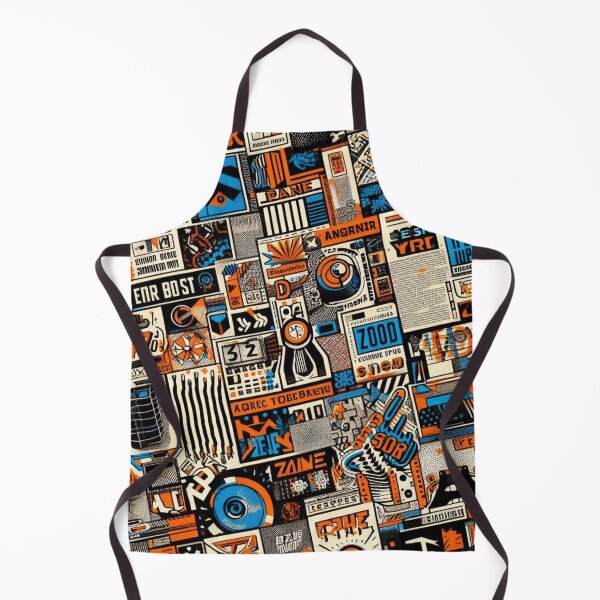 Item preview, Bold Collage Fabric Pattern designed and sold by Rui Fernandes.