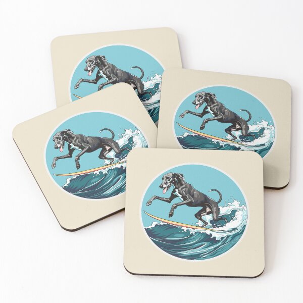 Item preview, Surfing Greyhound designed and sold by VelvetRoom.