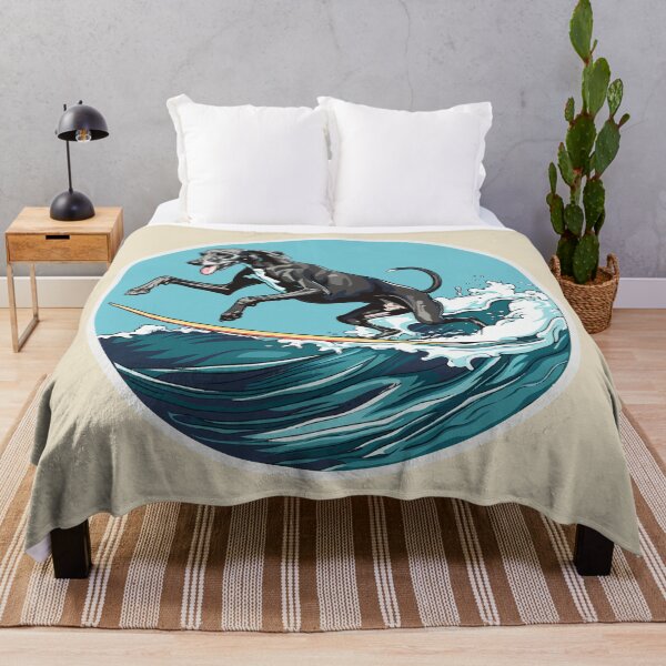 Item preview, Surfing Greyhound designed and sold by VelvetRoom.