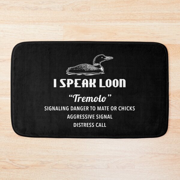 Item preview, I Speak Loon - Tremolo BW designed and sold by twHistory.