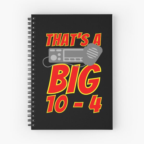 Item preview, That's a Big 10-4 CB Radio Breaker Graphic designed and sold by JesterKrewArt.