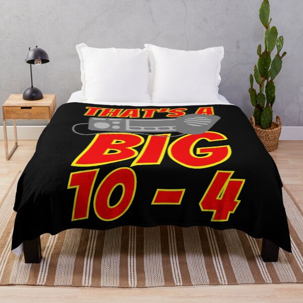 Item preview, That's a Big 10-4 CB Radio Breaker Graphic designed and sold by JesterKrewArt.