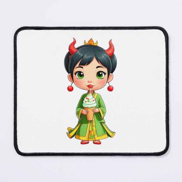 Item preview, Mulan Eating Ice Cream designed and sold by PedroStyle.