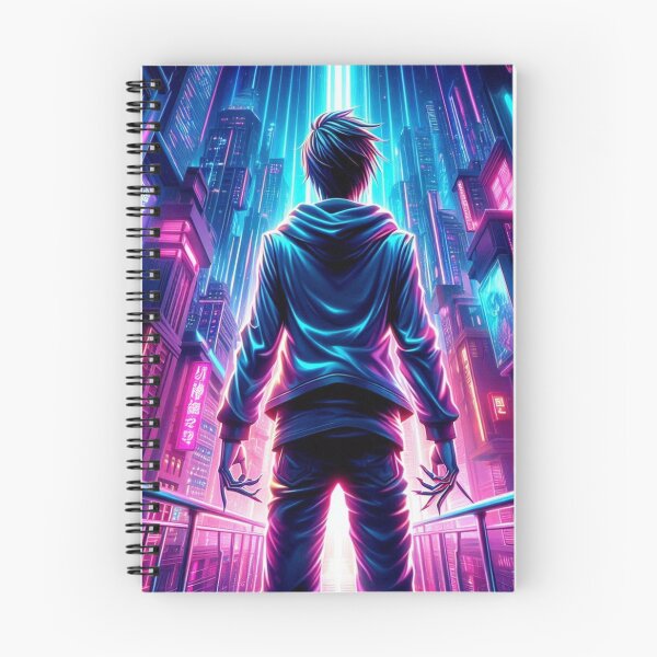 Item preview, The Guardian of the Neon City designed and sold by Cosas de Datherna.