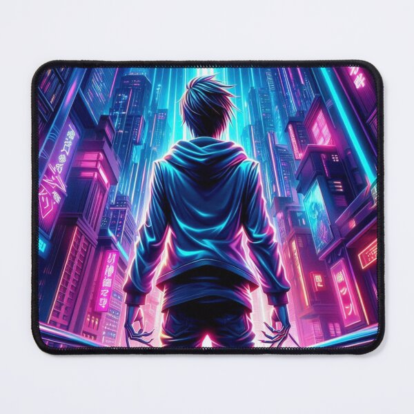 Item preview, The Guardian of the Neon City designed and sold by Cosas de Datherna.