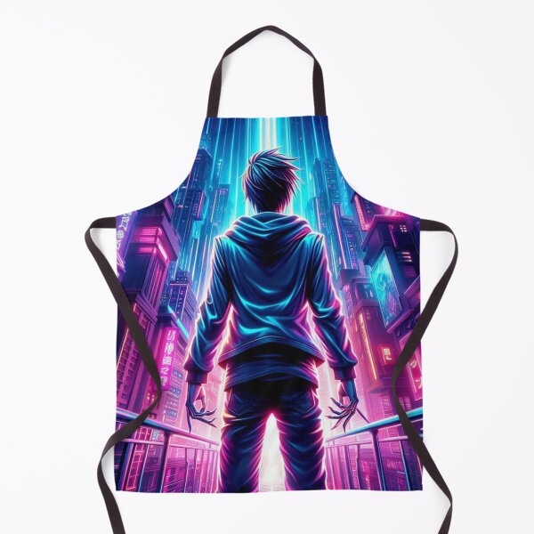 Item preview, The Guardian of the Neon City designed and sold by Cosas de Datherna.