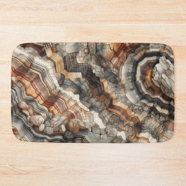 Item preview, Rock Layers Fabric Pattern designed and sold by Rui Fernandes.