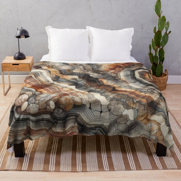 Item preview, Rock Layers Fabric Pattern designed and sold by Rui Fernandes.