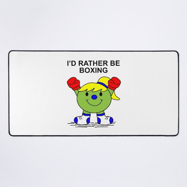 Item preview, Little Miss I'd rather be Boxing designed and sold by Scat the cat.