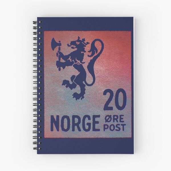 Artikelvorschau, Norge-Briefmarke entworfen und verkauft von bubbliciousart.
