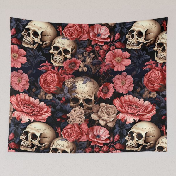 Item preview, Retro Red Skulls designed and sold by karsad.