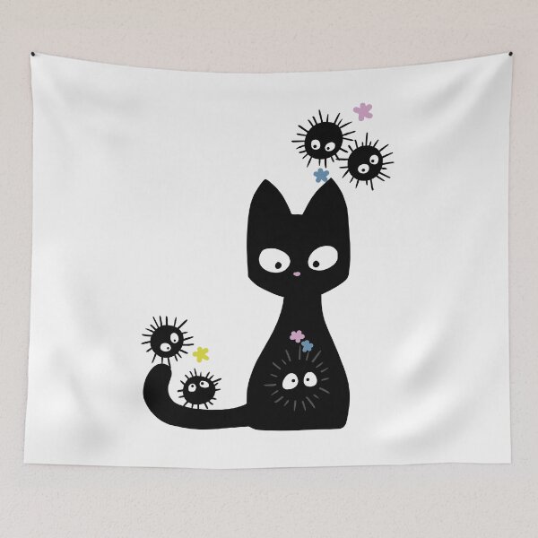 Item preview, Black Cat Soot Sprites designed and sold by Trifles and Tricksters .